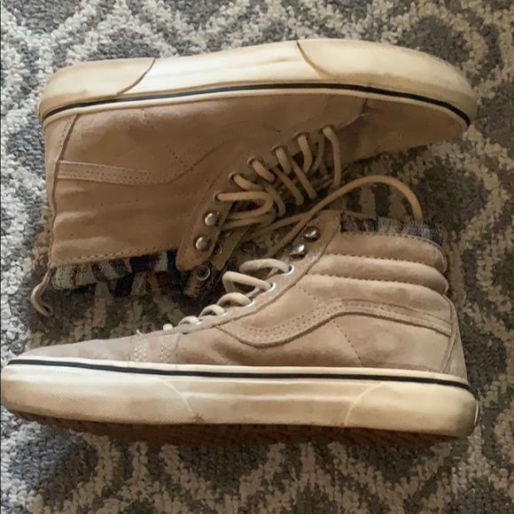 vans high top fleece